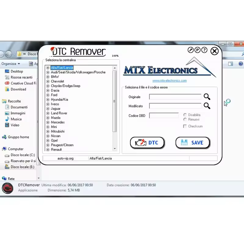 DTC Remover